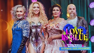 Army of Lovers feat Olya Polyakova  Love Is Blue SVERIGES FRIASTE INTERVJUSHOW [upl. by Kameko]