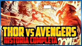 Thor vs Avengers  Cómic Narrado [upl. by Iznek609]