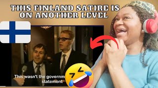 Foreigner Reaction To Kummeli Päministeri Finnish Satire [upl. by Ylek]