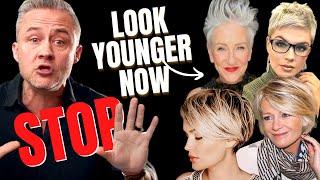 Short Hair Hairstyles for Women Over 50  AGEDEFYING LOOKS youthful antiaging shorthair [upl. by Buehrer782]