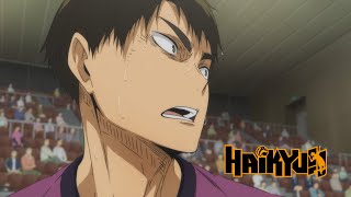 Karasuno vs Shiratori Zawa quotFinalquot  Haikyū [upl. by Nirad28]