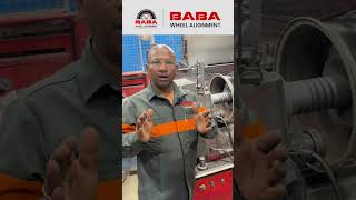 Alloy Wheel Bent Repairing  How To Repair Car Rim Bent And Rim Dent [upl. by Einnoc]