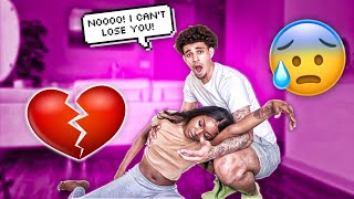 Starting An Argument Then Passing Out Into My Boyfriends Arms Prank Cute Reaction [upl. by Iznil254]