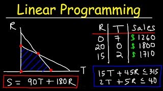 Linear Programming [upl. by Ahsuat876]