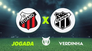 ITUANO 1 X 2 CEARÁ  VOZÃO VIRA O JOGO E SE APROXIMA DO G4 DA SÉRIE B  19102024 [upl. by Nnylf]