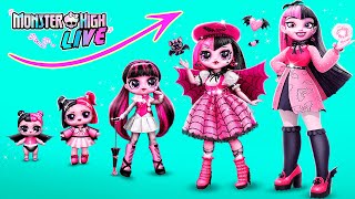 Monster High Draculaura felnő 30 LOL OMG barkács [upl. by Cohbert207]