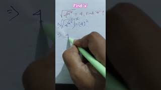 Find x  x ନିର୍ଣ୍ଣୟ କର  Algebra  Maths Class With Preeti Madam  maths viralshort exam [upl. by Dolloff422]