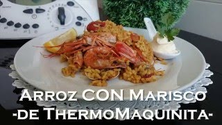 Arroz CON Marisco Thermomixcon thermomaquinita [upl. by Rahab]