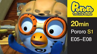 Pororo S1 Season 1 Full Episode E05E08 213 [upl. by Assenal]