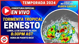 Tormenta Tropical Ernesto  EN VIVO [upl. by Aiuqenehs]