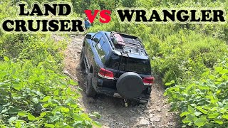 Land Cruiser vs Wrangler 4x4 Off Road 2022 Compilation Jeep vs Toyota SUV [upl. by Naened]