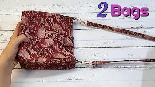 2 Different Bags for Different Occasions Easy Step by Step Tutorial [upl. by Maurie]