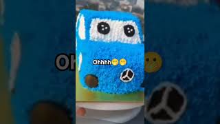 New Car Design cake 🫢🫢 simple decoration ideas short viral tending youtube [upl. by Alleira67]