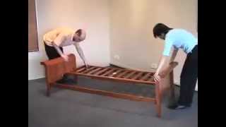 NightampDay Furniture Futon Disassembly Bronze Series [upl. by Edaj]