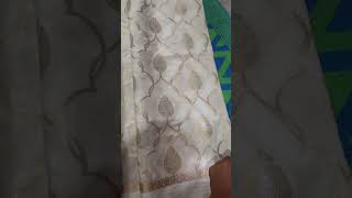 Fabric semi ktan silk sareeDubbel zari and silver zari mina jaal good quality saree Price1599saree [upl. by Anoirb]