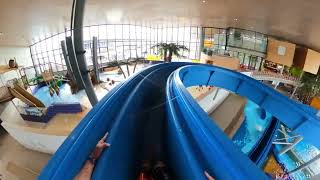 Europabad Karlsruhe Sky Surfer Waterslide [upl. by Bevers47]