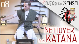 TUTO  Nettoyage traditionnel de Katana [upl. by Asserak]