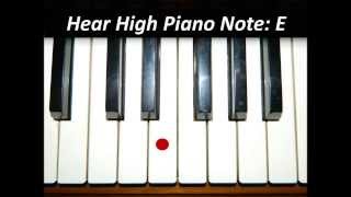 Hear Piano Note  High E [upl. by Andreana393]