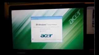 How to ║ Restore Reset a Acer Aspire to Factory Settings ║ Windows 7 [upl. by Quintus772]