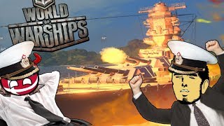 TWO IDIOTS SINK THE YAMATO  World Of Warships Ft Bokoen1 [upl. by Rape549]