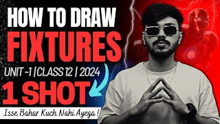 How to Draw Fixtures Knockout amp League Management of Sporting Events for Class 12 CBSE 2024 Board🔥 [upl. by Irrehs]