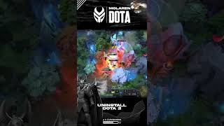 Legion Commander uninstalled Dota 2 after this mclarendota dota2shorts dota2clips [upl. by Eshelman]