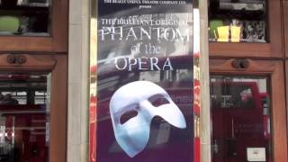 THE PHANTOM OF THE OPERA  HER MAJESTYS THEATRE LONDON 2742013 [upl. by Etteyniv30]