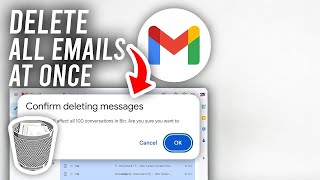 How To Delete All Emails At Once In Gmail 2024 [upl. by Dall]