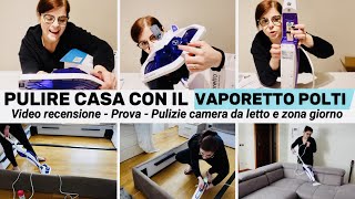 🎀SCOPA A VAPORE POLTI SV440 DOUBLE🌸  RECENSIONE E PULIZIE ESTREME DI CASA 🏡 Alessandravi2021 [upl. by Vachil670]