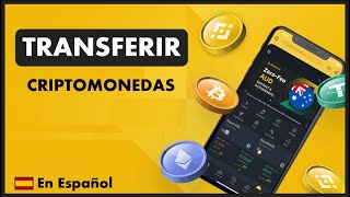 Como ENVIAR y RECIBIR Criptomonedas en Binance 🟡 TRANSFERIR EN BINANCE 2024 [upl. by Ettenav951]