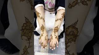 Viral briskly henna dejain mehndi hennamehndiart [upl. by Anemaj]