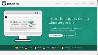 A Review of Readlang  A website for reading in other languages [upl. by Rednave]