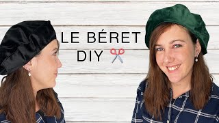 TUTO COUTURE  coudre un béret réversible sur mesure 📏 [upl. by Traggat]