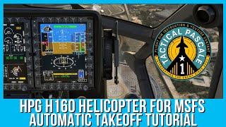 HPG H160 Automatic Takeoff Tutorial  Microsoft Flight Simulator [upl. by Learsi973]