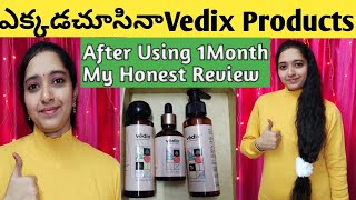 Vedix Hair Product Review in TeluguVedix Hair oil Reviewin TeluguVedix Shampoo Review in Telugu [upl. by Adnale]