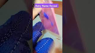 Baby name reveal cutebaby babynames giftunboxing [upl. by Legnalos]