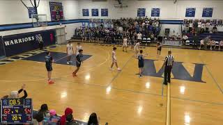 Waldwick High School vs Park Ridge High School Mens Varsity Basketball [upl. by Stutman166]