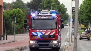 Brandweer amp Politie met spoed naar brandmelding gemeentehuis Binnenhof Barendrecht [upl. by Hannover]