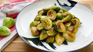 蒜香孢子甘蓝 【减脂蔬菜 不一样的美味】Garlic Roasted Brussels Sprouts Eng Sub [upl. by Blakelee]