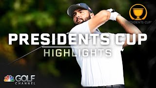 2024 Presidents Cup Day 1 Fourball matches  EXTENDED HIGHLIGHTS  92624  Golf Channel [upl. by Christmann]