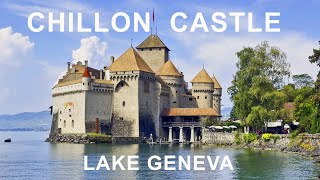 Chillon Castle Lake Geneva Switzerland [upl. by Ranjiv701]