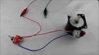 60KTYZ Synchronous Motor Wire Connection [upl. by Cooper]