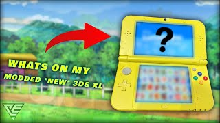 Whats On My Modded NEW 3DS LL  2024 [upl. by Ennaxor]