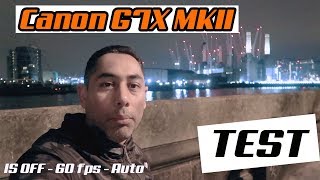 G7X MKII  Image stabilization test  review 🥊 [upl. by Lawton]