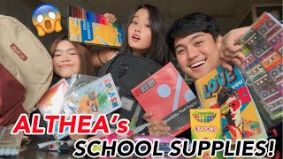 UNBOXING ALTHEA’s SCHOOL SUPPLIES 2024 GIVEAWAY [upl. by Schiro]