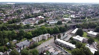 Exploring the town of Harpenden by the drone [upl. by Antsirhc]