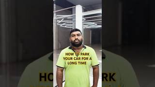 How to park your car for a long time cars carparking handbrake shortstamil [upl. by Eibmab]