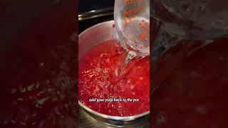 Cranberry juice homestead selfsufficient canning cranberries [upl. by Miharbi]