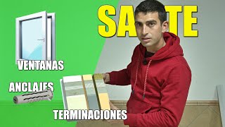 🏡 SATE  el MEJOR AISLAMIENTO TÉRMICO ✅ RESPONDIENDO DUDAS VENTANAS ANCLAJES TERMINACIONES [upl. by Eerac20]