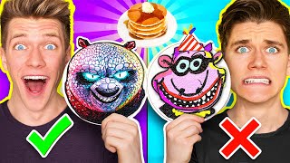 1000 BEST Pancake Art Challenges MUST SEE How To Make Kung Fu Panda amp Minecraft vs Roblox Art [upl. by Ternan72]